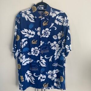 Reyn Spooner NCAA UC Berkeley Golden Bears Hawaiian Shirt